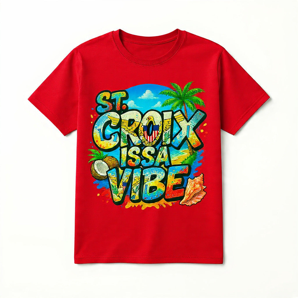 St. Croix Issa Vibe Flag Tee