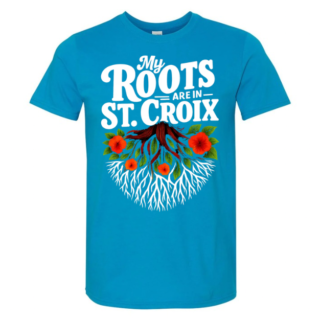 C:My Roots are in St. Croix (Sapphire Blue)