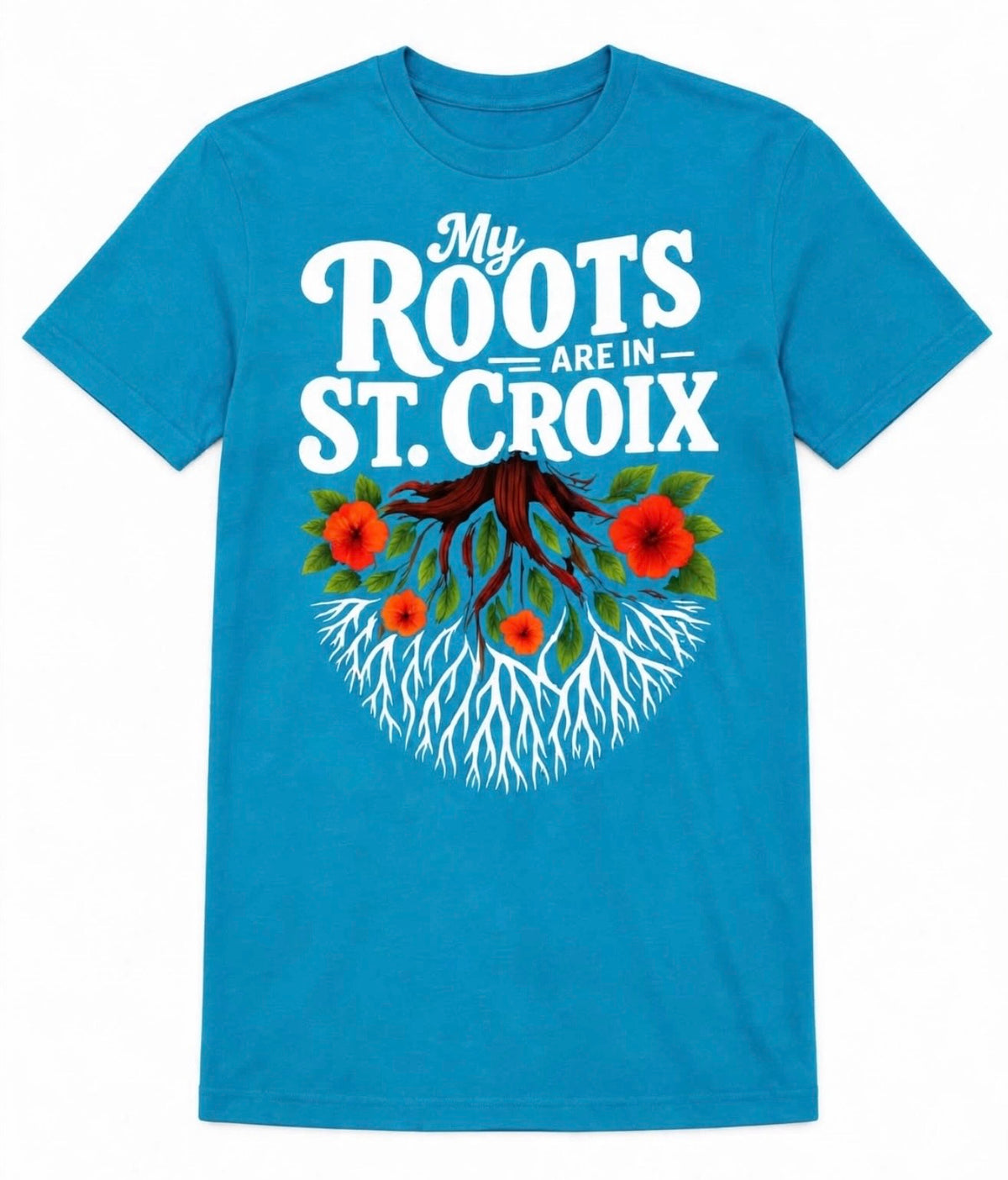 A: My Roots are in St. Croix (Sapphire Blue)